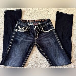 Women’s Rock Revival Jeans!  Like new, barely worn! Size 26 women, boot cut!